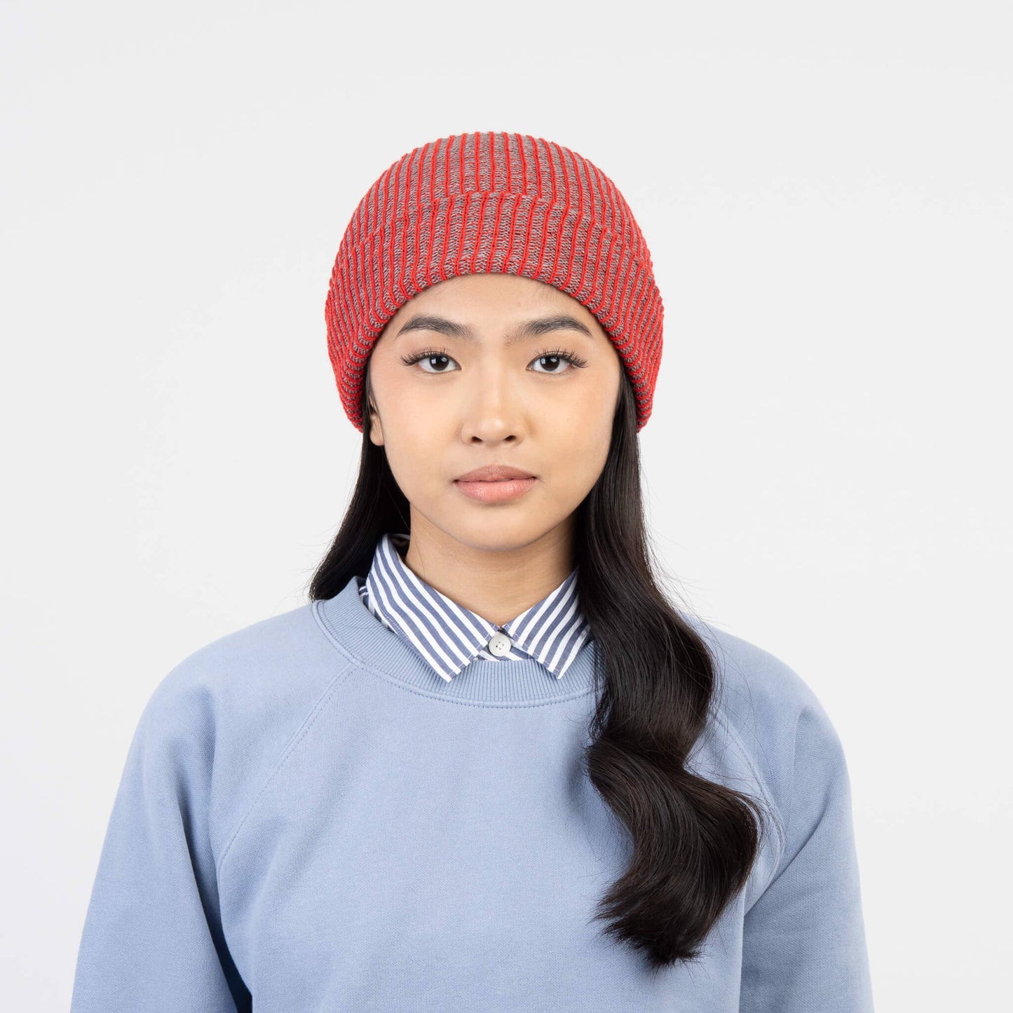 Simple Rib Knit Beanie by VERLOOP