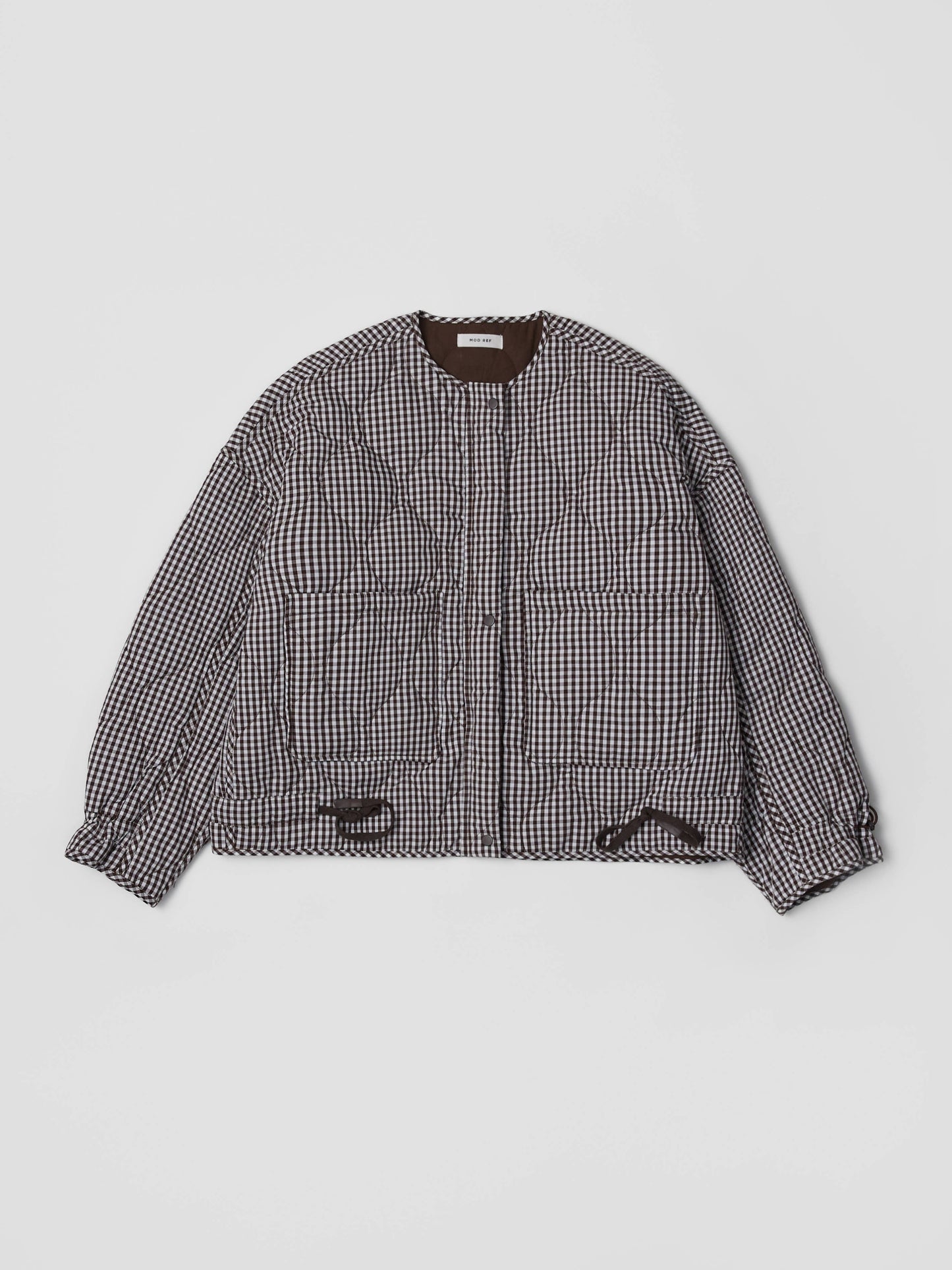 The Rochelle Jacket | Quilted Gingham Jacket