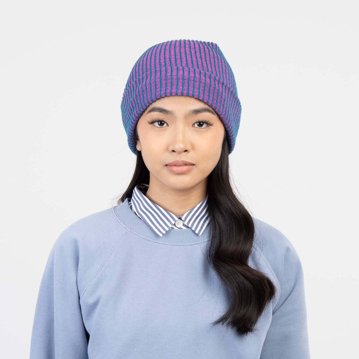 Simple Rib Knit Beanie by VERLOOP