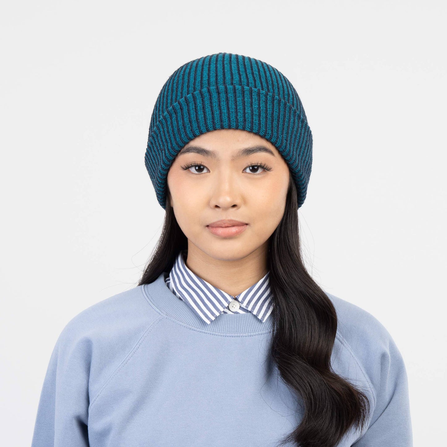 Simple Rib Knit Beanie by VERLOOP
