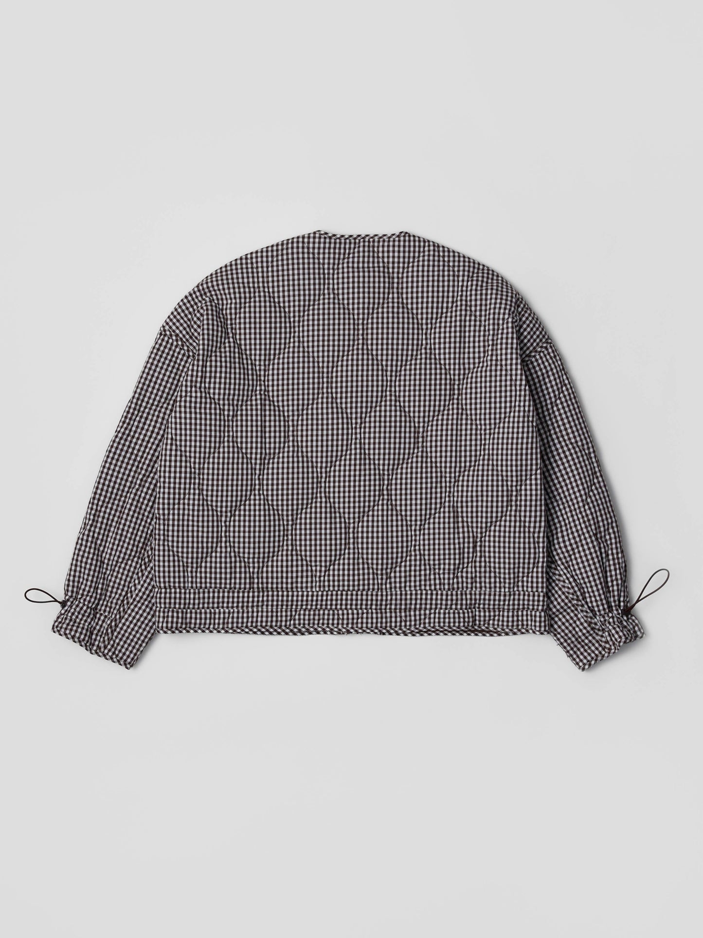 The Rochelle Jacket | Quilted Gingham Jacket
