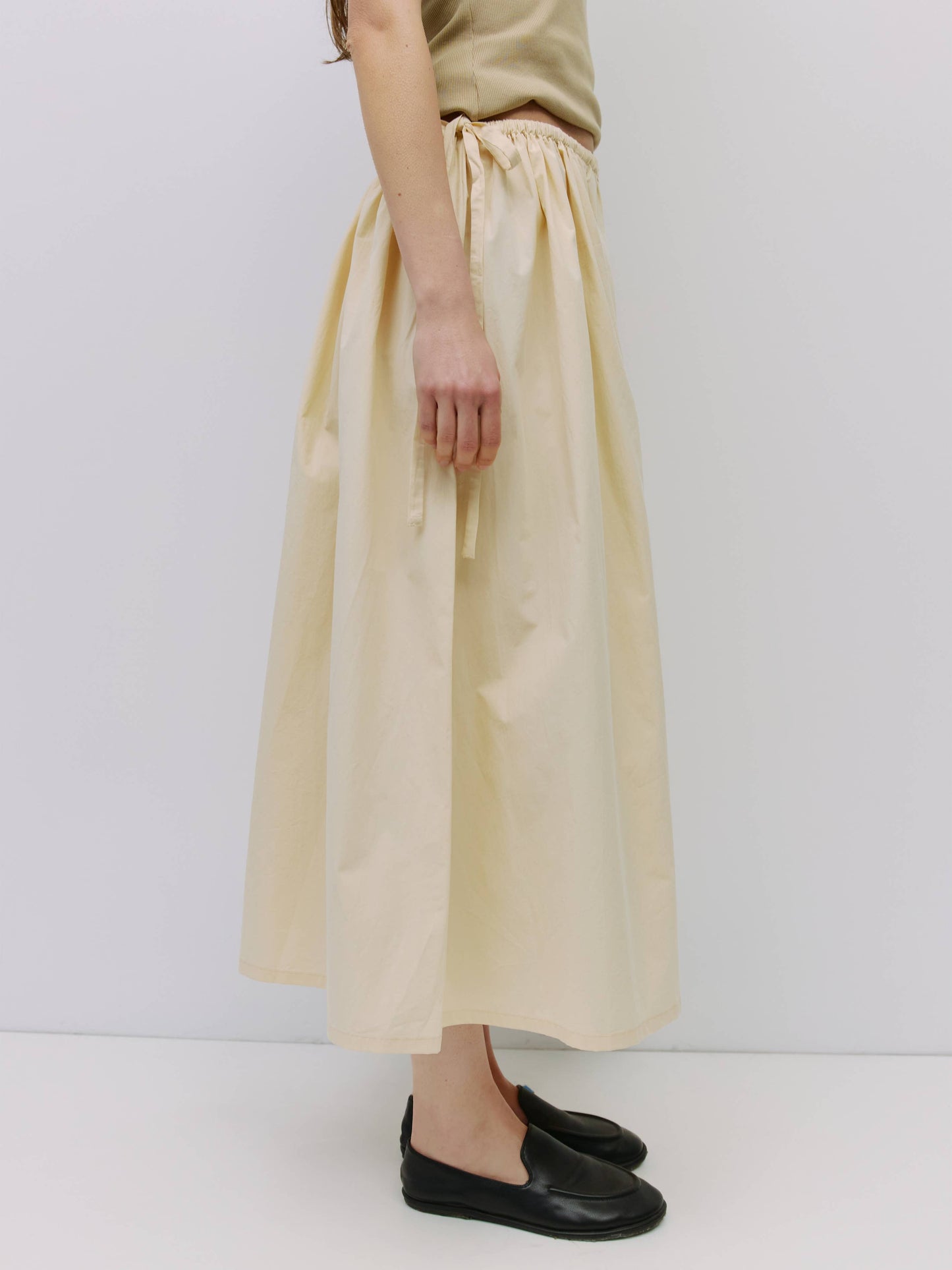 The Kiana Skirt | Midi Skirt with Side Waist Ties
