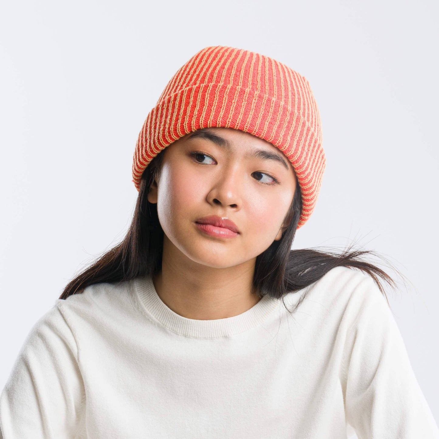 Simple Rib Knit Beanie by VERLOOP