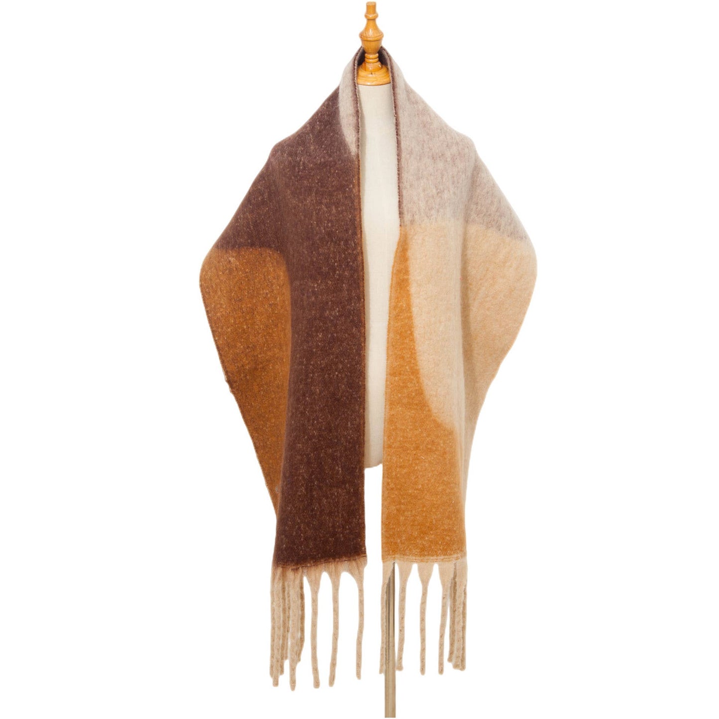 Abstract Fleece Scarf