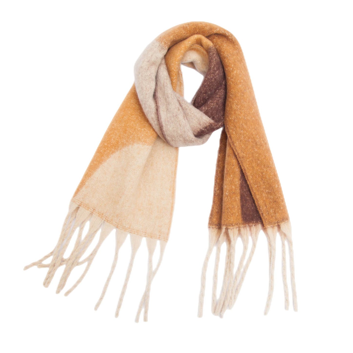 Abstract Fleece Scarf
