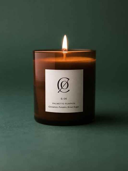 S. 06 Palmetto Pumpkin Soy Candle