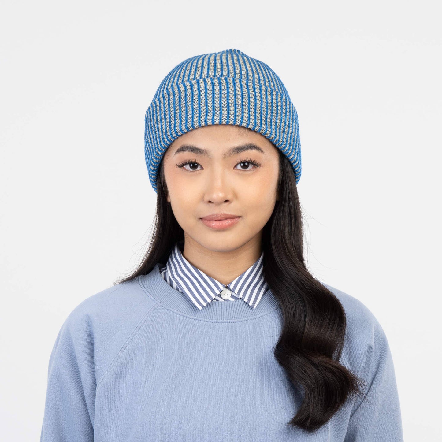 Simple Rib Knit Beanie by VERLOOP
