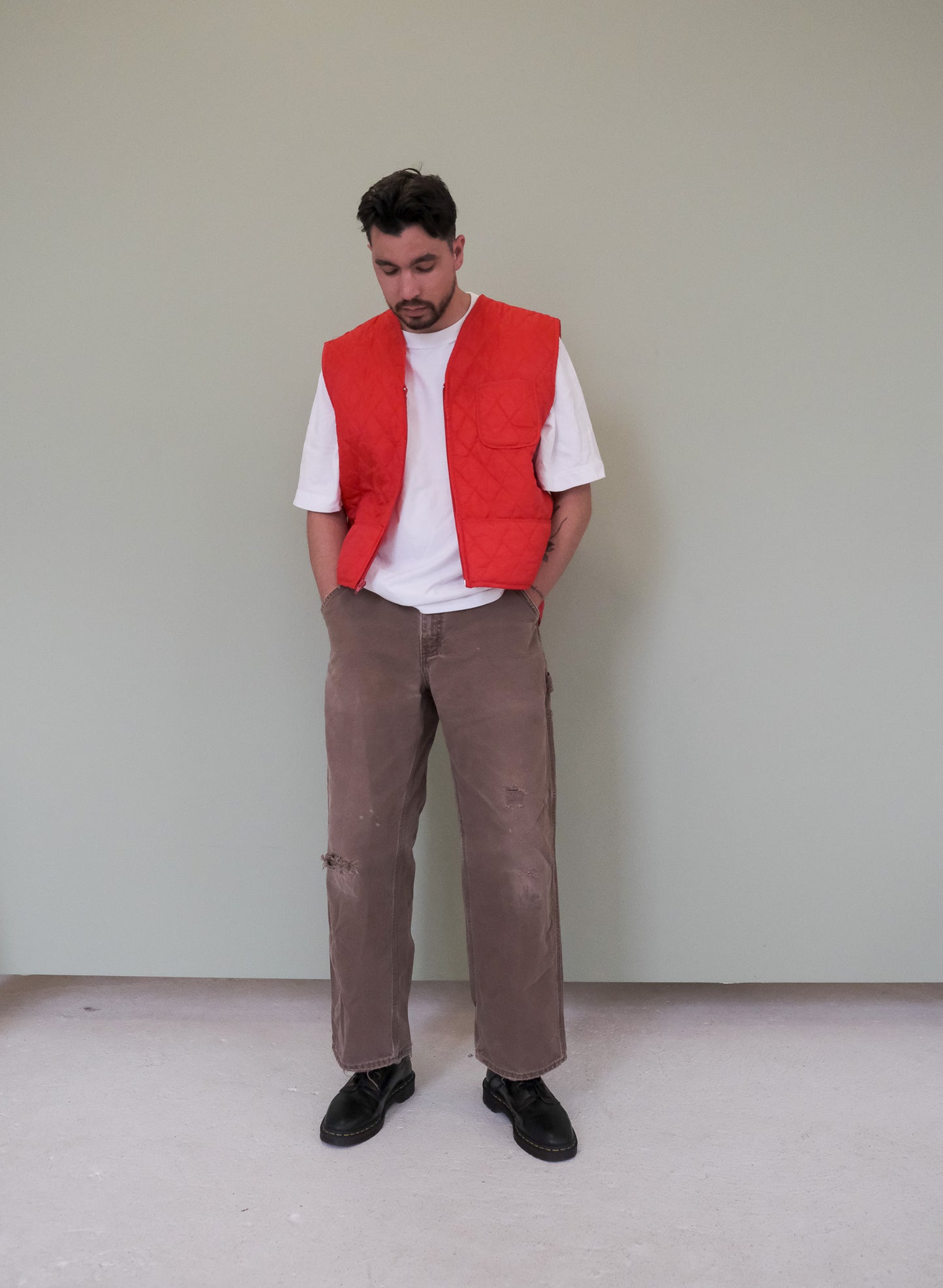 Vintage Duck Bay Quilted Vest