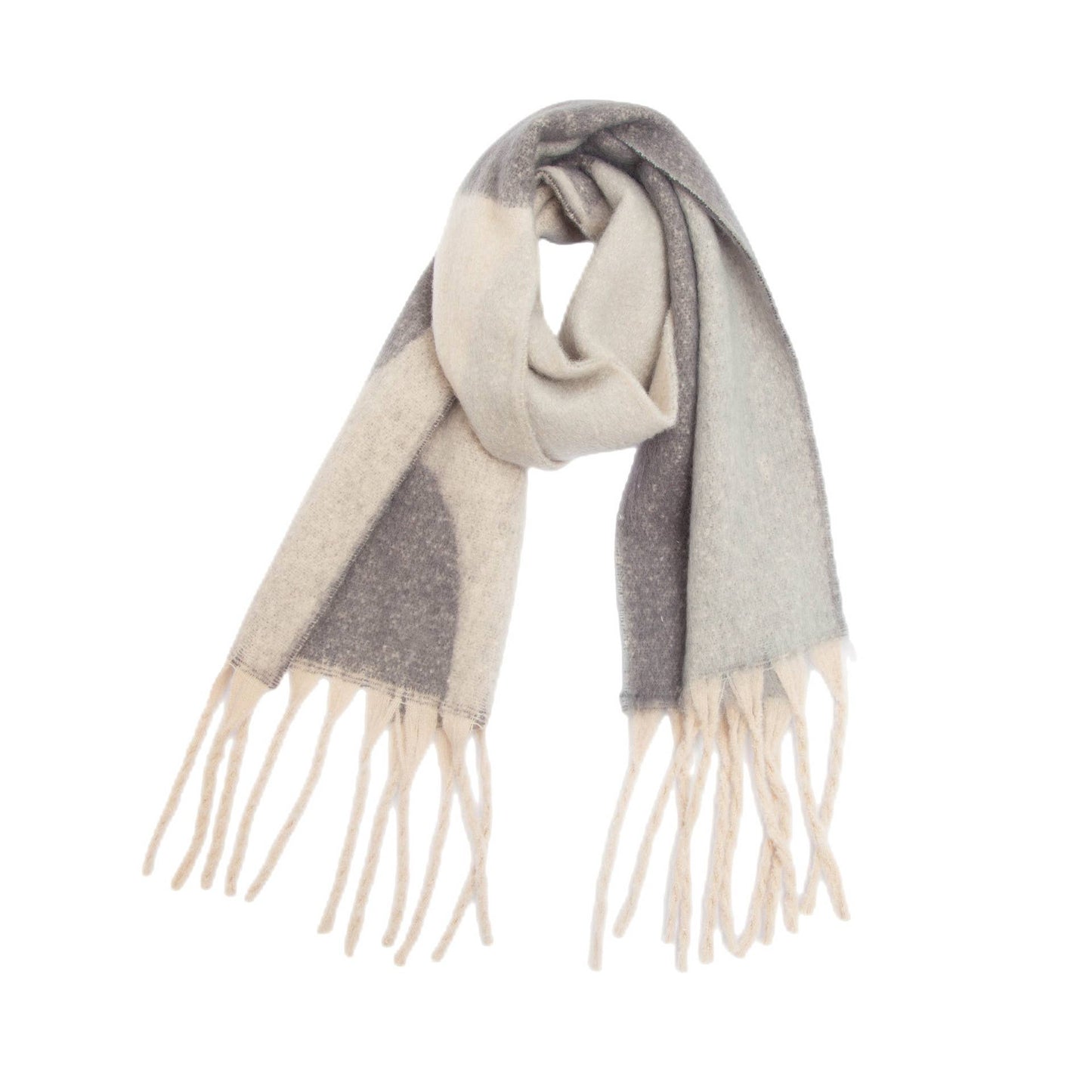 Abstract Fleece Scarf