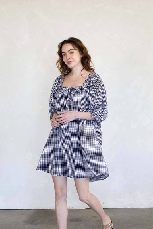 Jenny Gingham Dress