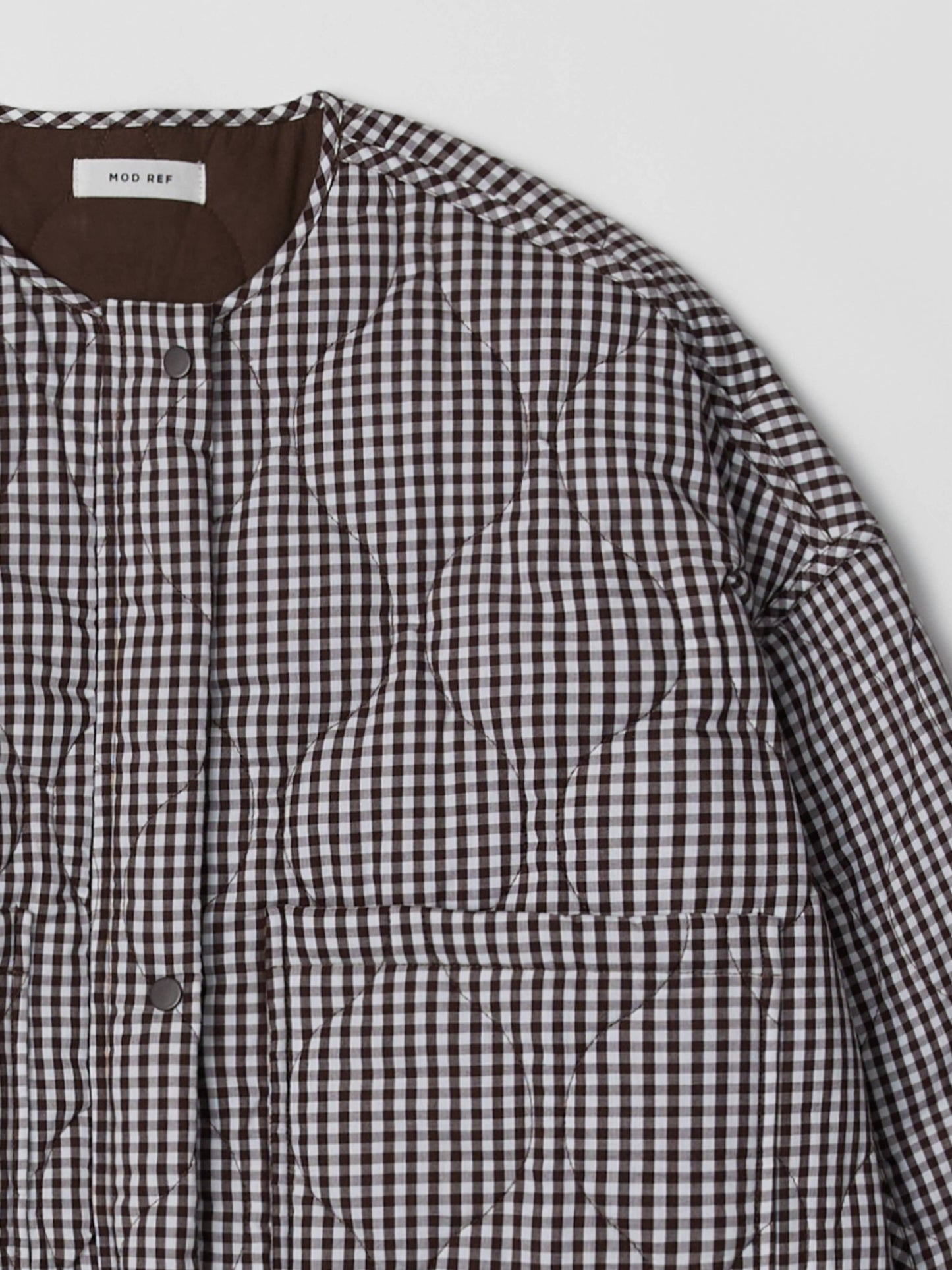 The Rochelle Jacket | Quilted Gingham Jacket
