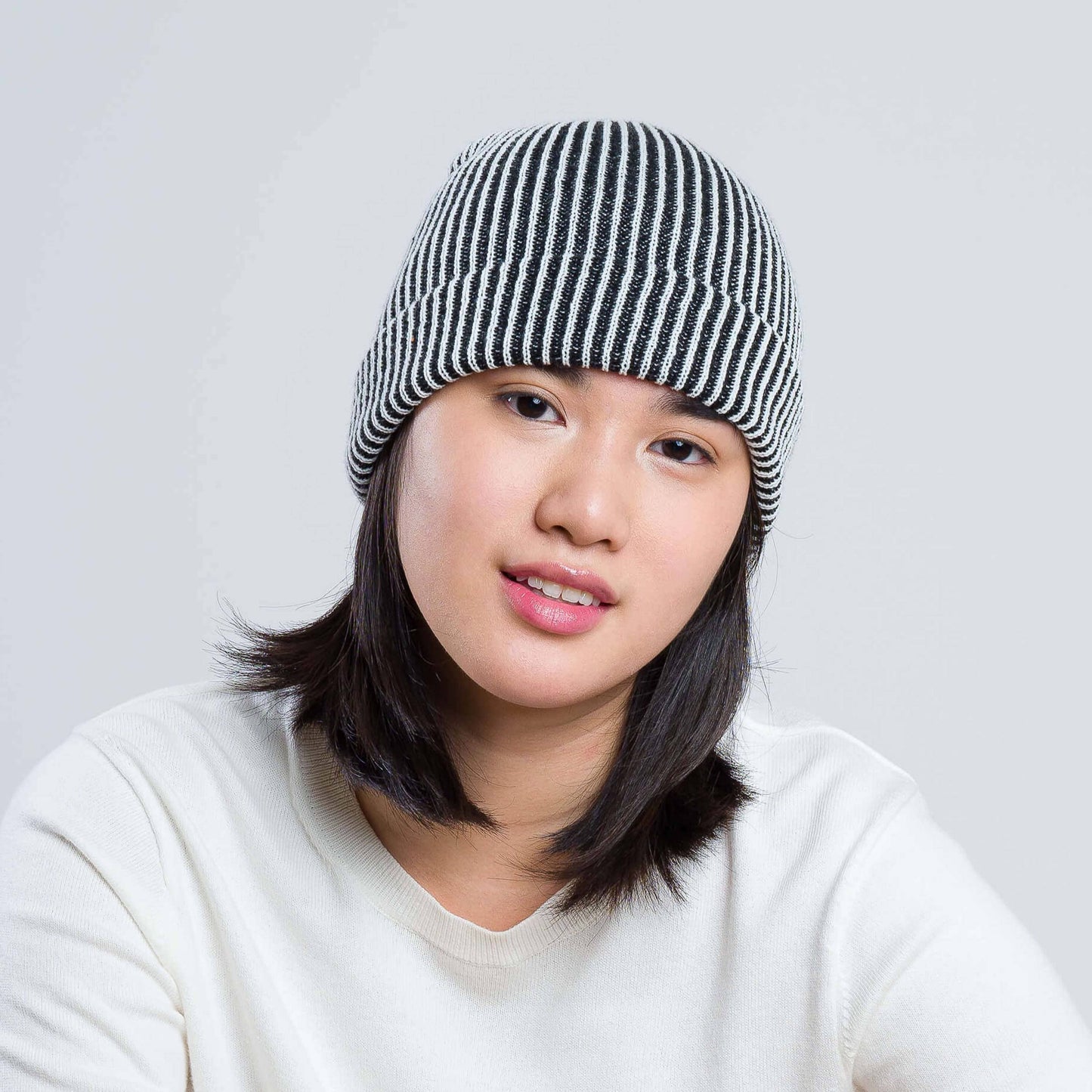 Simple Rib Knit Beanie by VERLOOP