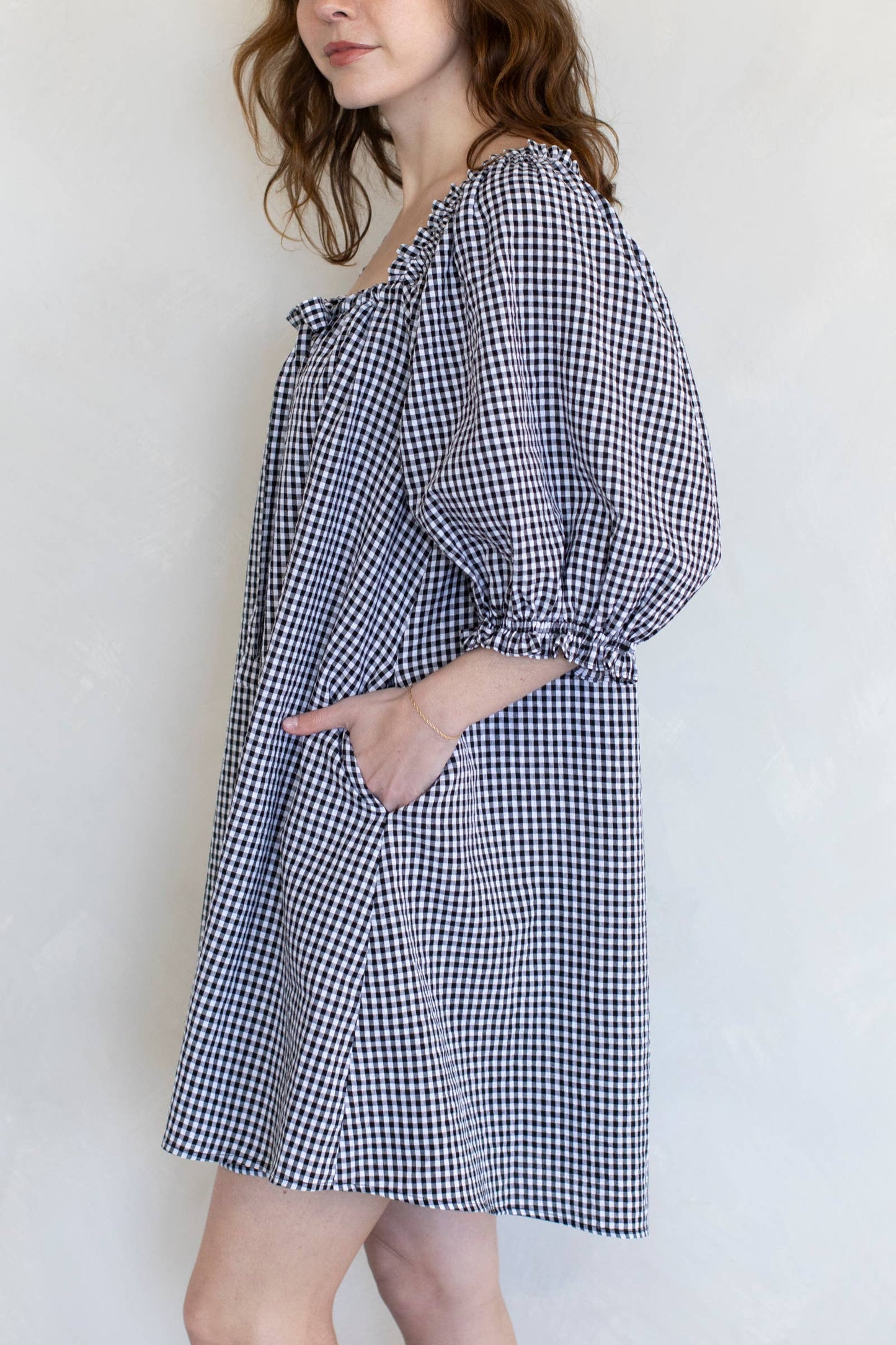 Jenny Gingham Dress