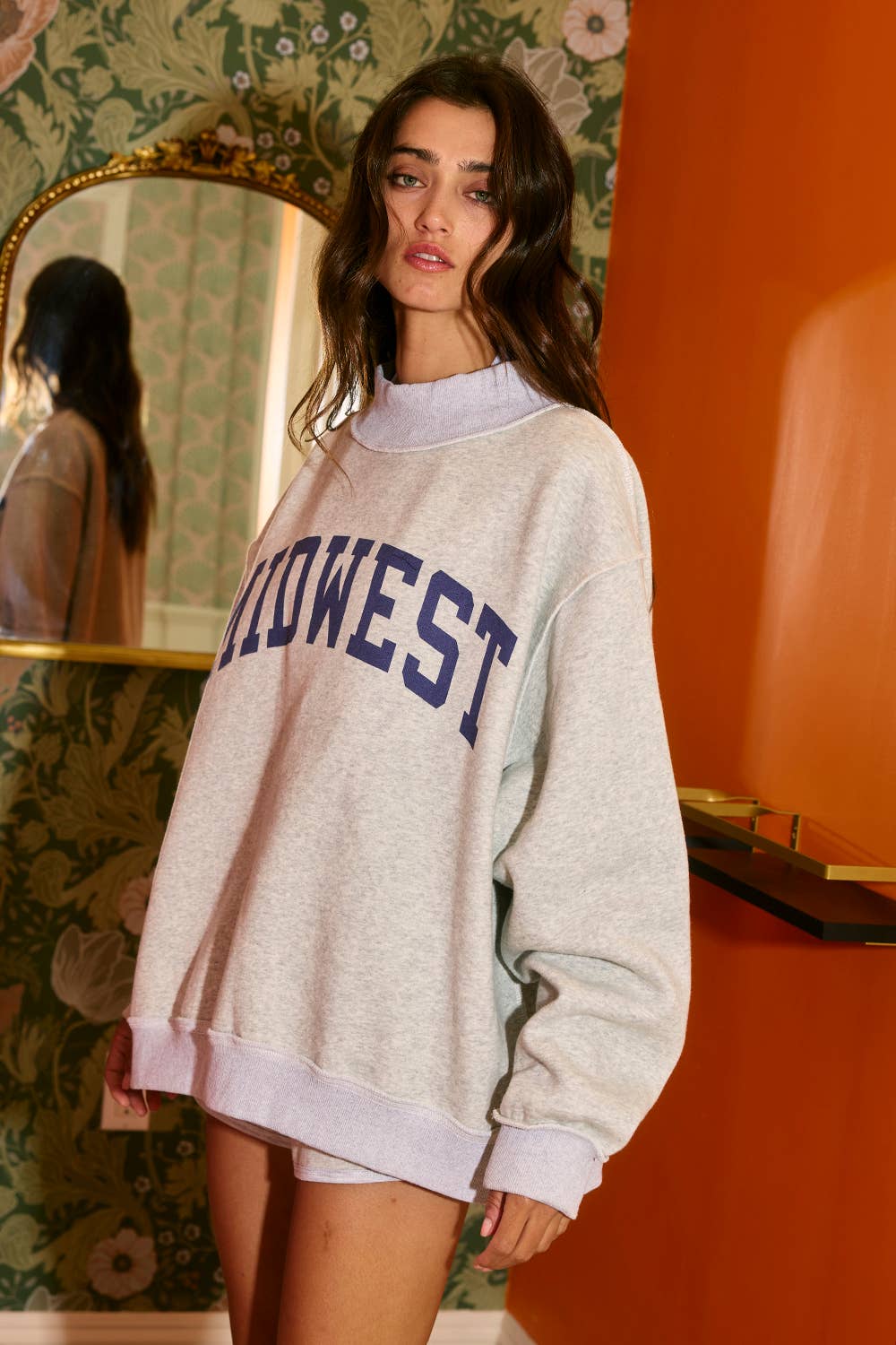 Midwest Mockneck Sweatshirt