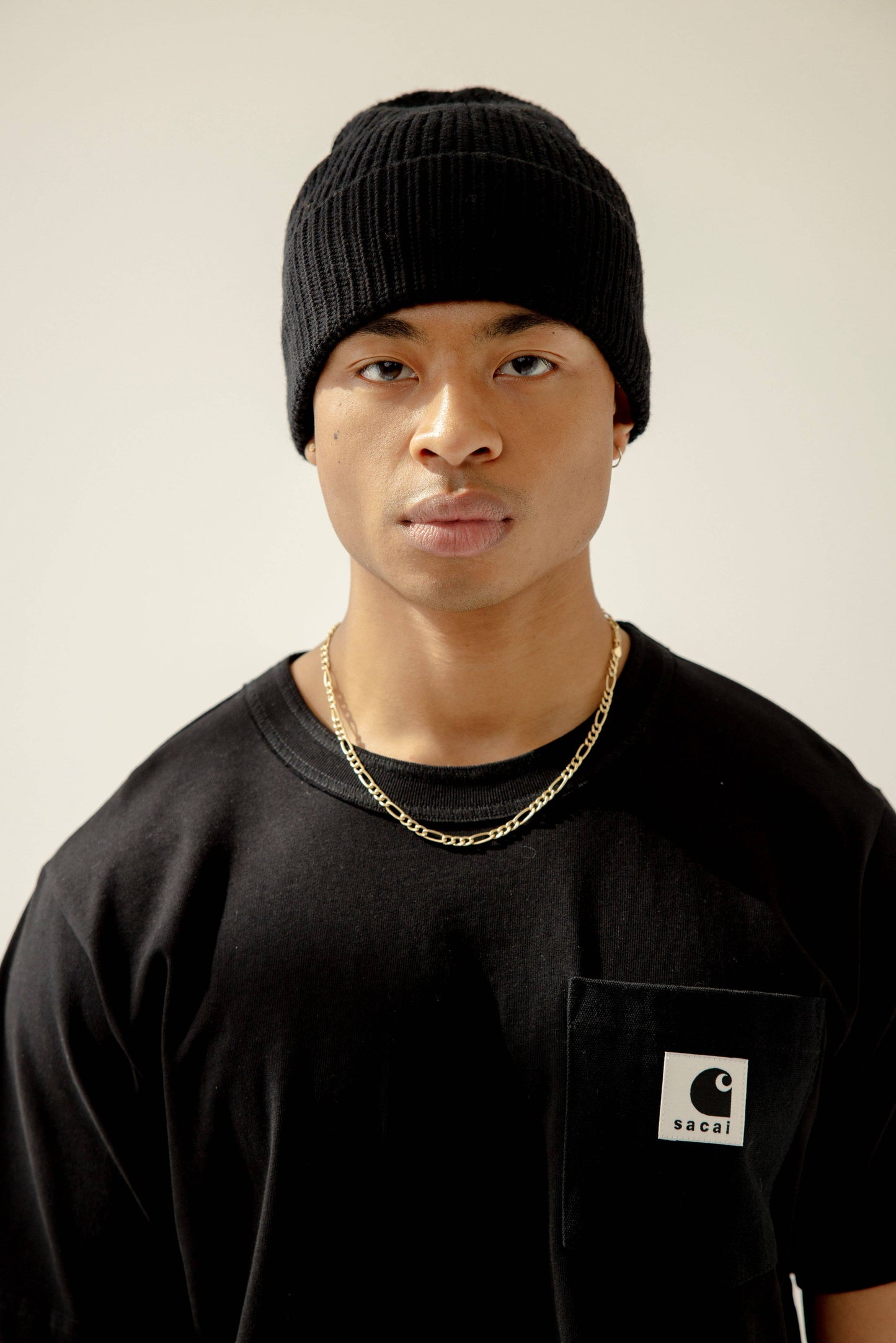 Merino Wool Beanie - Arctic Coal