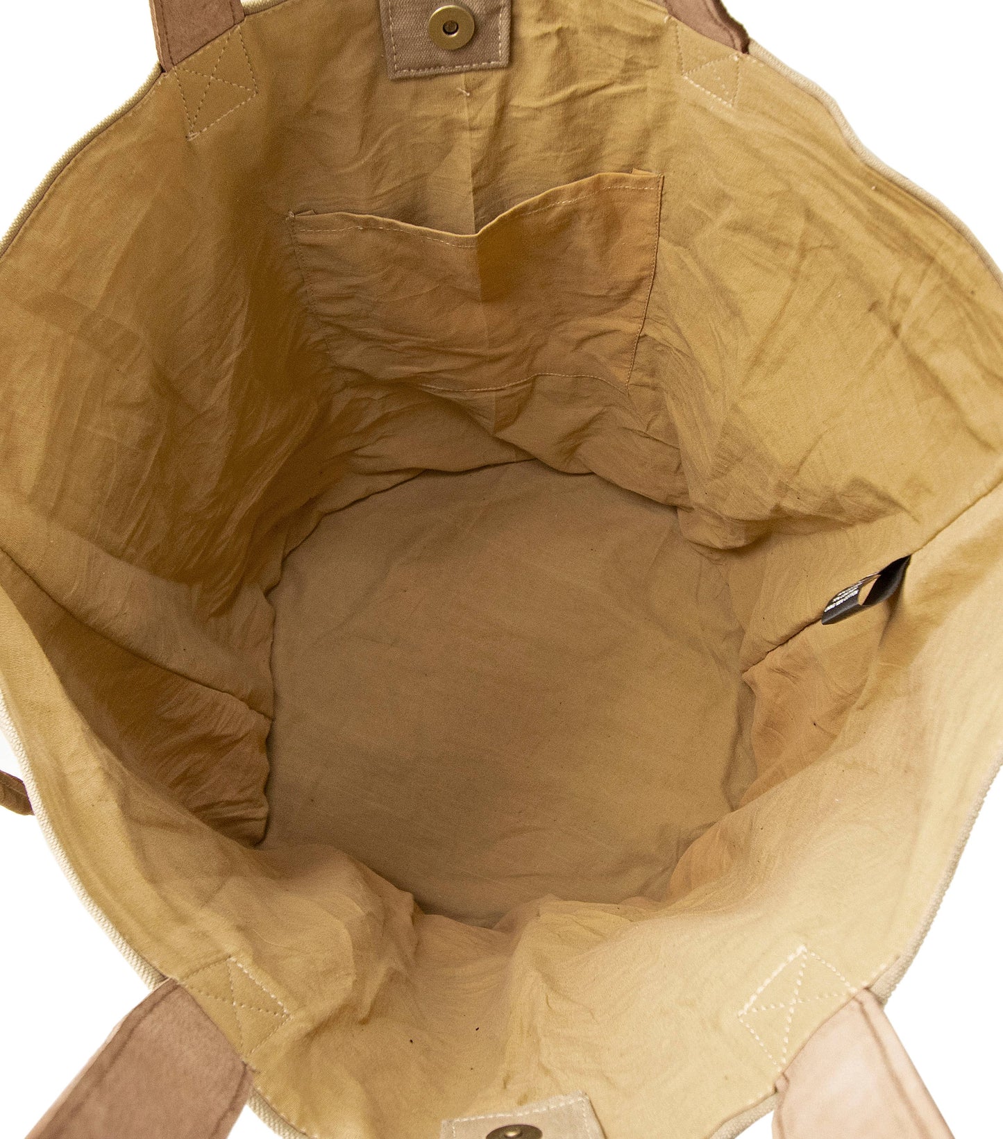 Large Recycled Military Tent Tote