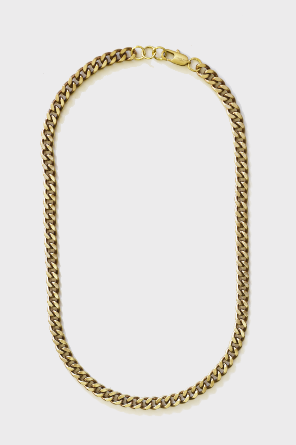 9mm Brass Chain Necklace