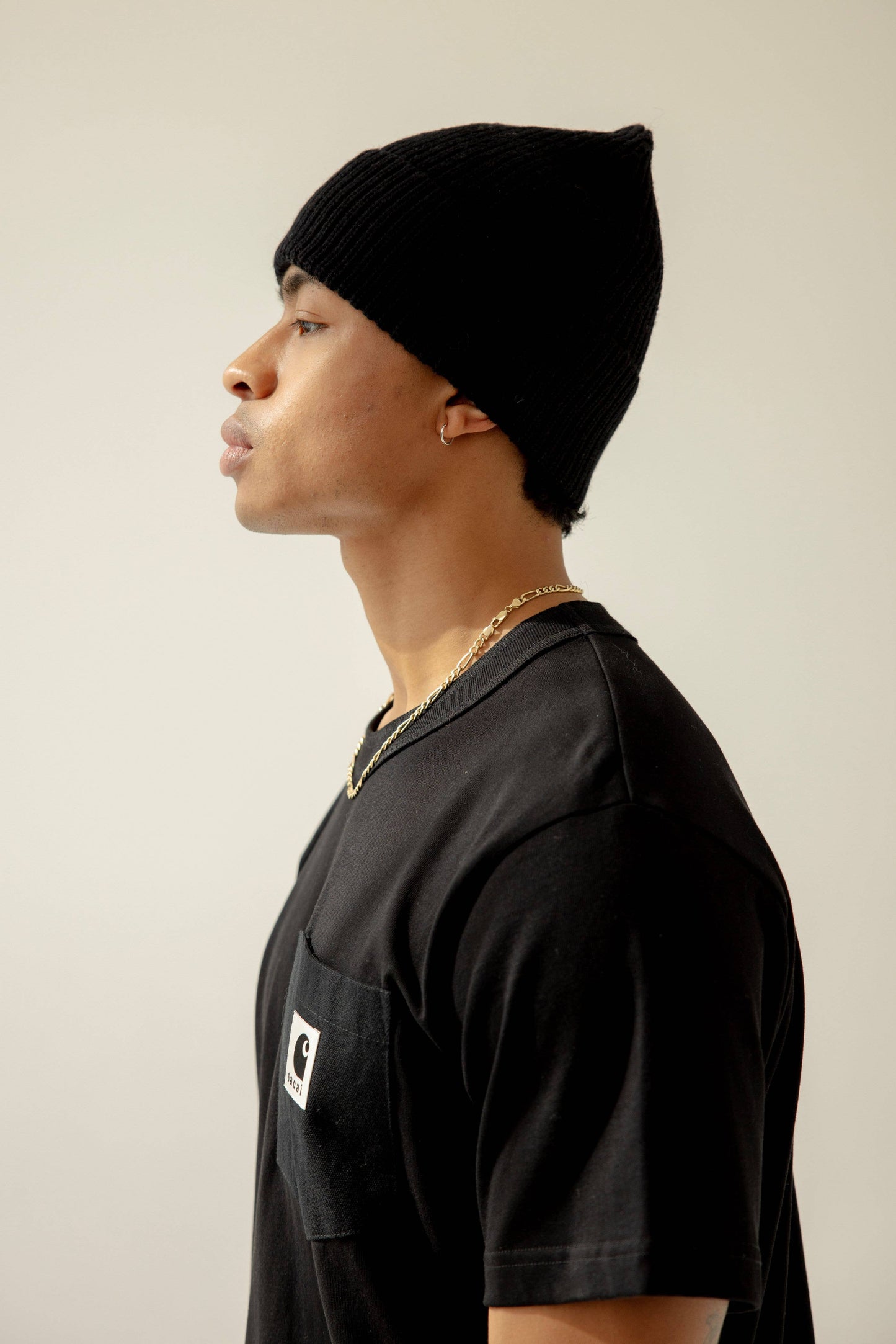 Merino Wool Beanie - Arctic Coal