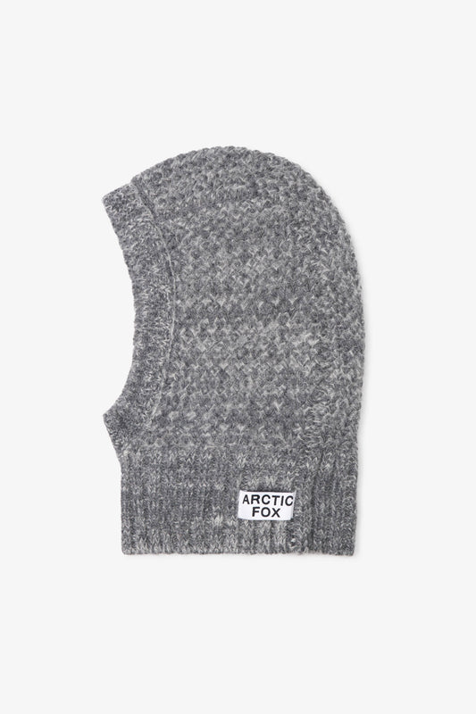 Alpaca Balaclava Fitted Hood - Alpine Cloud