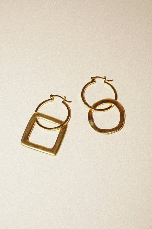 Moon & Sun Hoops