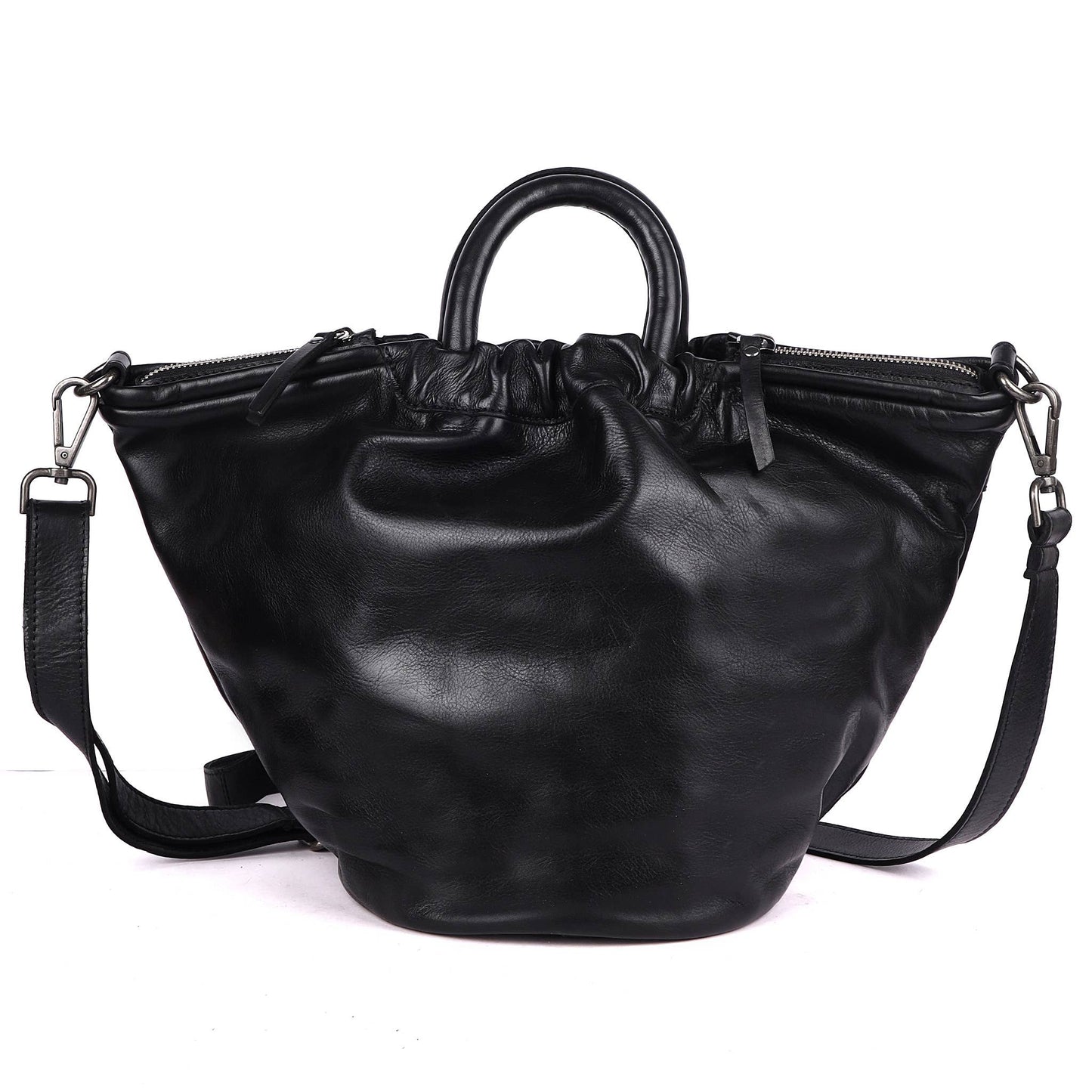 Ramble Handcrafted Leather Tote/Crossbody