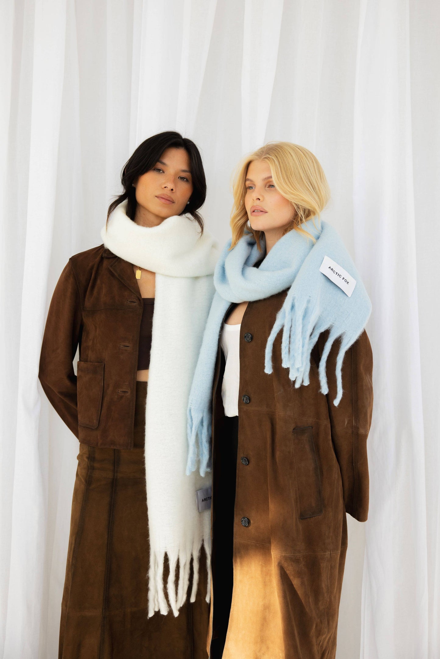 The Stockholm Scarf - 100% Recycled - Glacier Blue - FW25