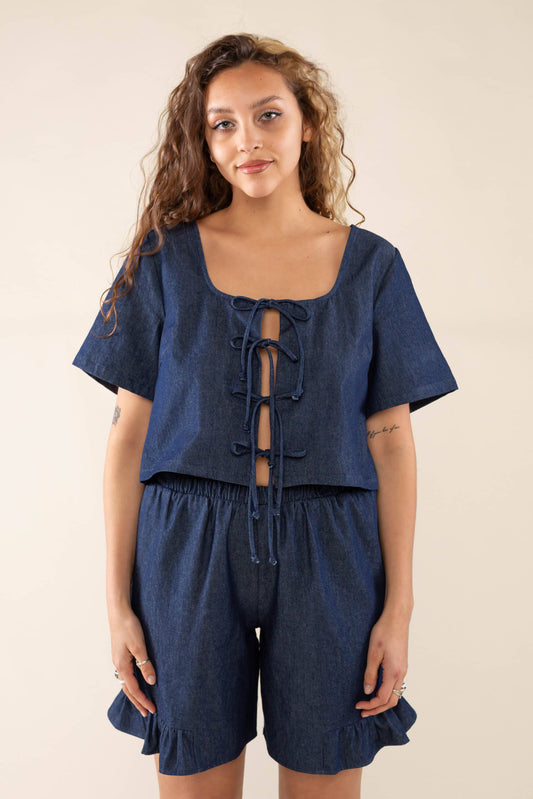 Tie Me Over Short Sleeve