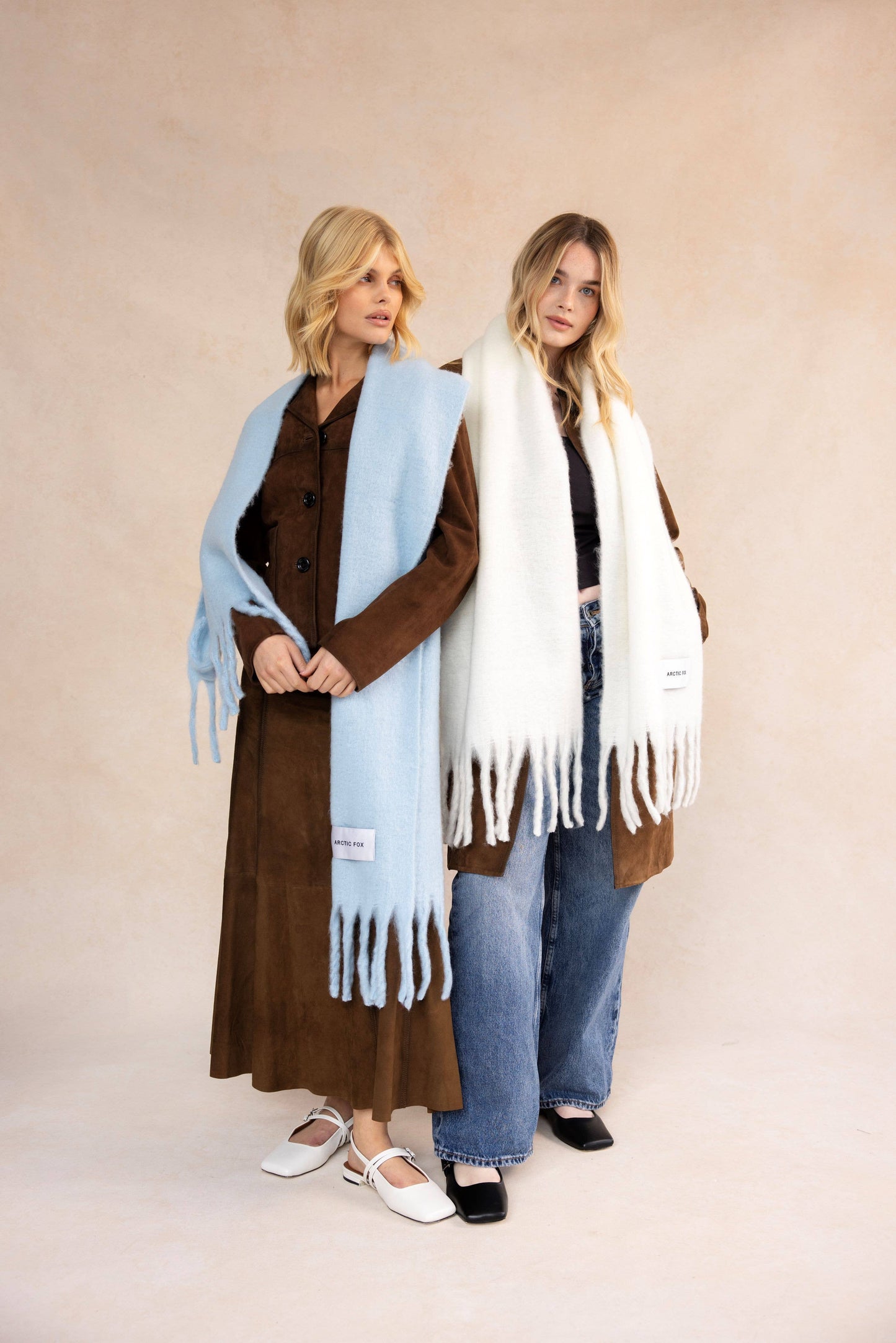 The Stockholm Scarf - 100% Recycled - Glacier Blue - FW25