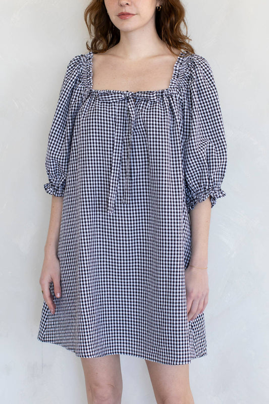 Jenny Gingham Dress