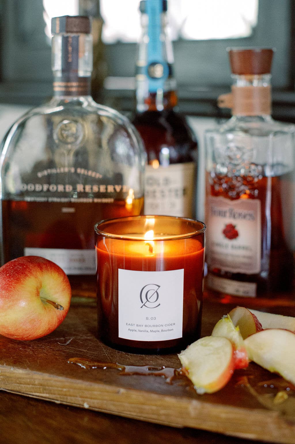 S. 03 East Bay Bourbon Cider Soy Candle | Seasonal